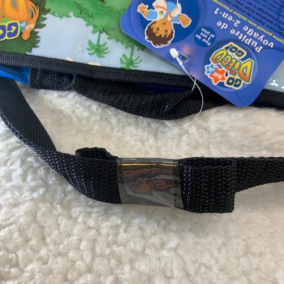 Nick Jr Go Diego Go 2 in 1 Auto Travel Desk 2006 dry erase board bag New 14" - Picture 7 of 13